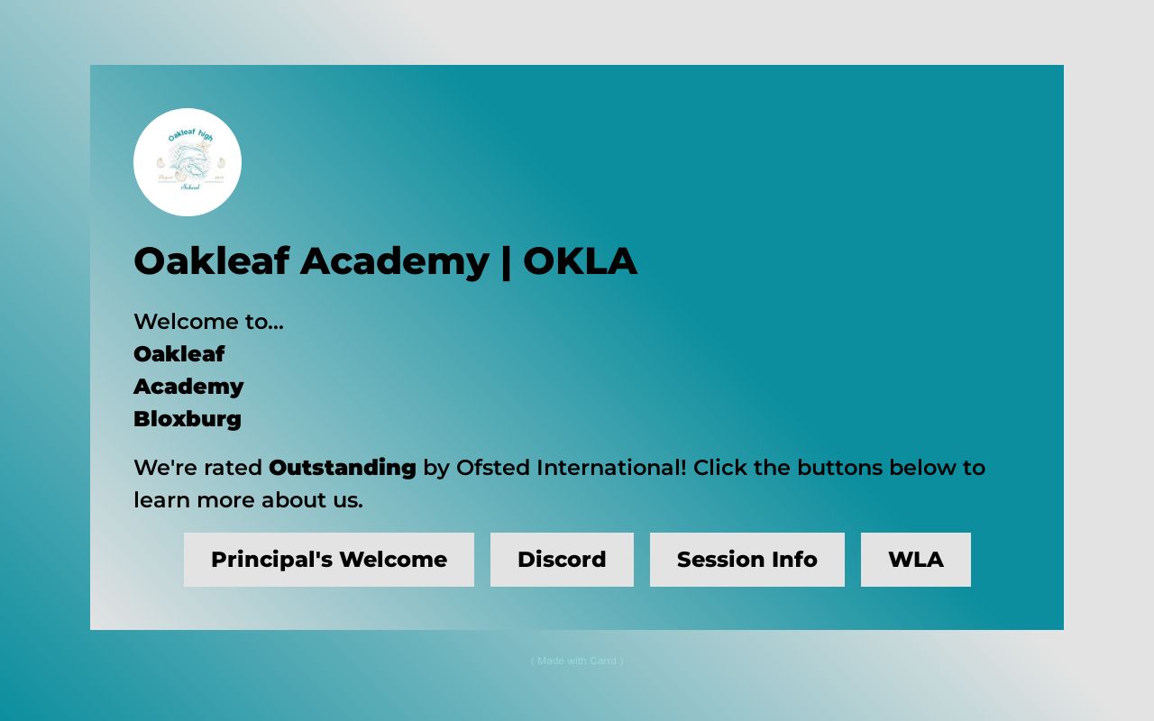 Carrd profile picture for @okla
